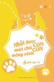 nhặt được một chú cún con mông vểnh