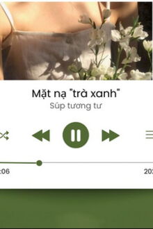 mặt nạ "trà xanh"