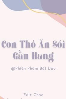 con thỏ ăn sói gần hang