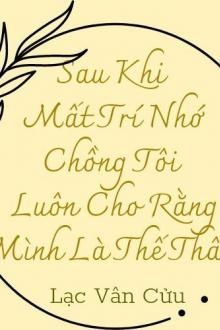 sau khi mất trí nhớ chồng tôi luôn cho rằng mình là thế thân