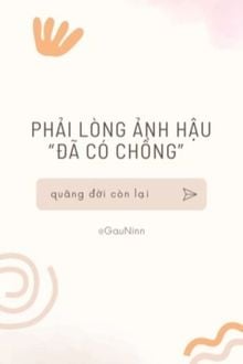 phải lòng ảnh hậu "đã có chồng"